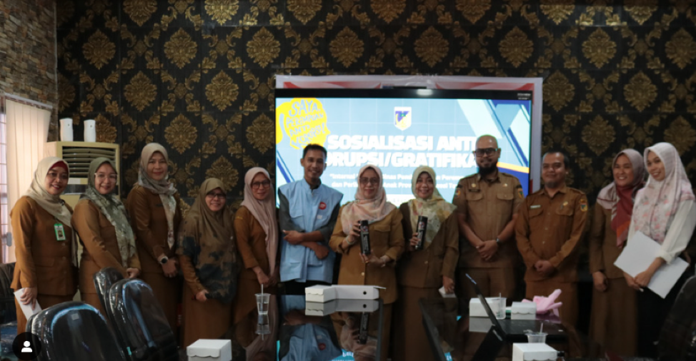 Sosialisasi Anti Korupsi/Gratifikasi di Lingkup Dinas Pemberdayaan Perempuan dan Perlindungan Anak Provinsi Sulawesi Tengah