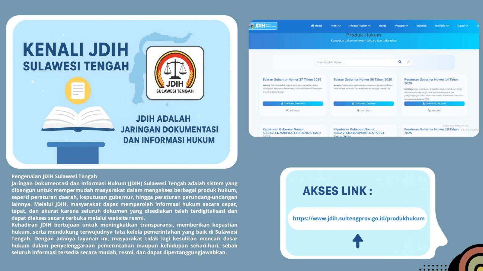 JDIH PROVINSI SULAWESI TENGAH