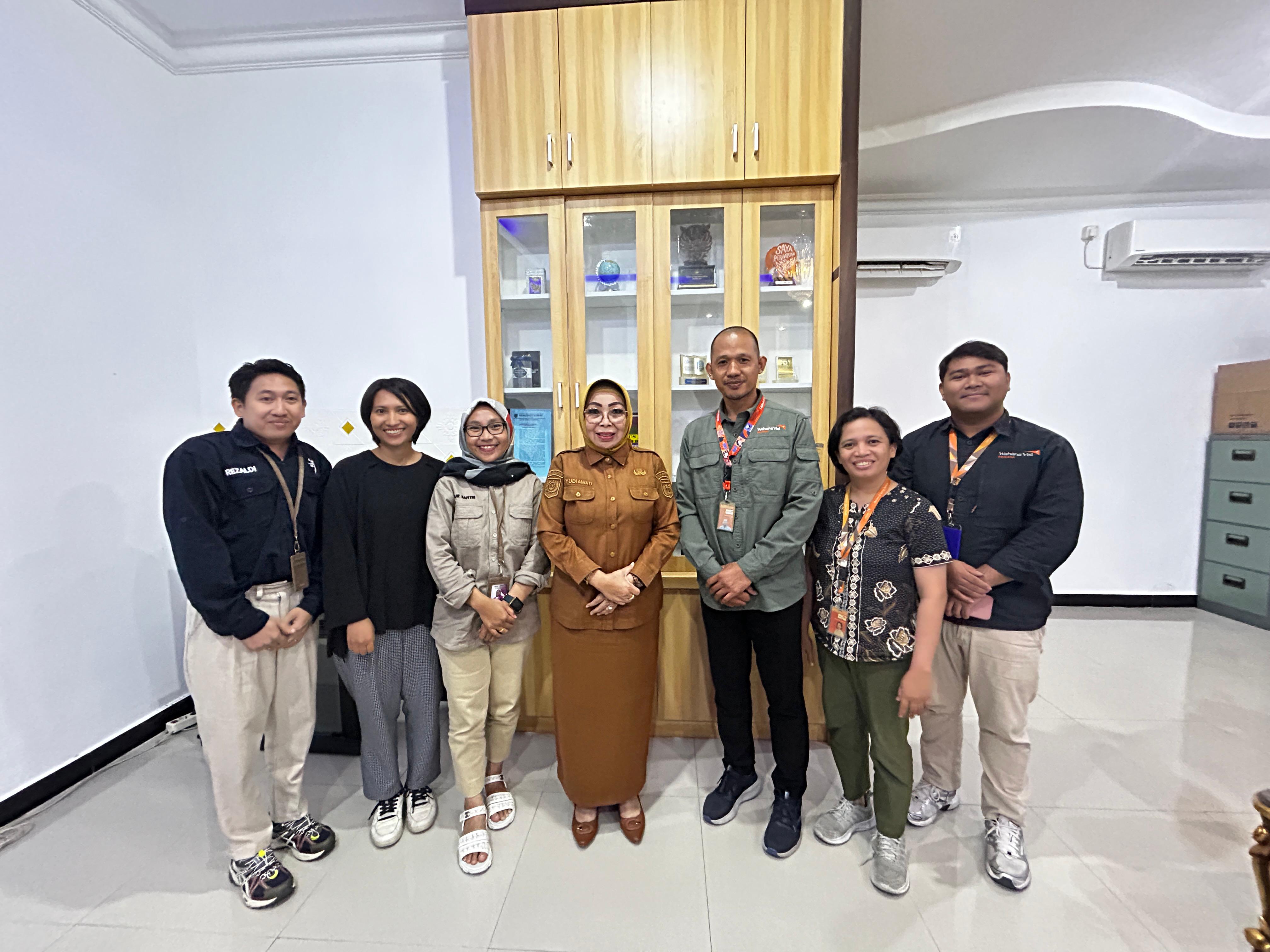 SINERGITAS DINAS PEMBERDAYAAN PEREMPUAN DAN PERLINDUNGAN ANAK, SIKOLA MOMBINE DAN WAHANA VISI.